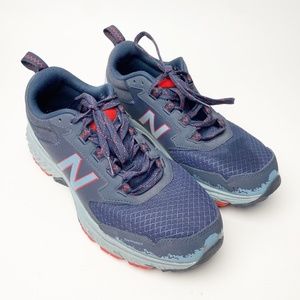 New Balance 510 v5 MT510CK5 Trail Running Shoes Men's 10 Navy Red UK 9.5 EU 44